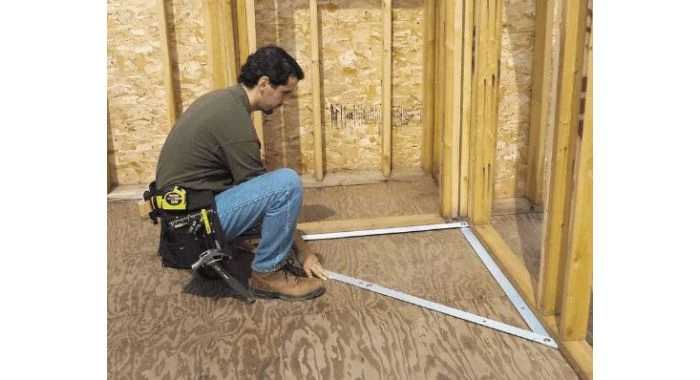 Équerre de menuisier Stanley 1-45-013 - Equerre Pliante Aluminium 1720 x 1220 mm 4 Équerre de menuisier Stanley 1-45-013 - Equerre Pliante Aluminium 1720 x 1220 mm – Image 2