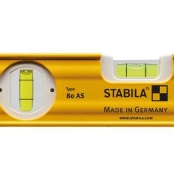 Niveau à bulle Stabila 19565 - Niveau à bulle type 80 AS, 20 cm - 19565