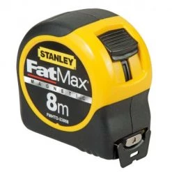 Mètre ruban rétractable Stanley FMHT0-33868 - Mesure Courte FatMax BA Magnétique 8m - 32mm