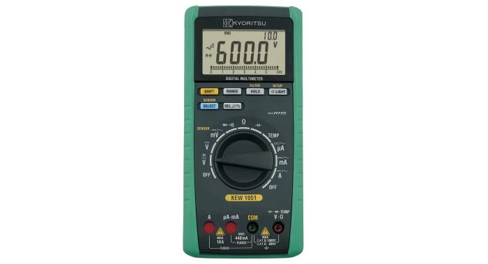 Multimètre Kyoritsu 010510001C / 1051 3 Multimètre Kyoritsu 010510001C / 1051
