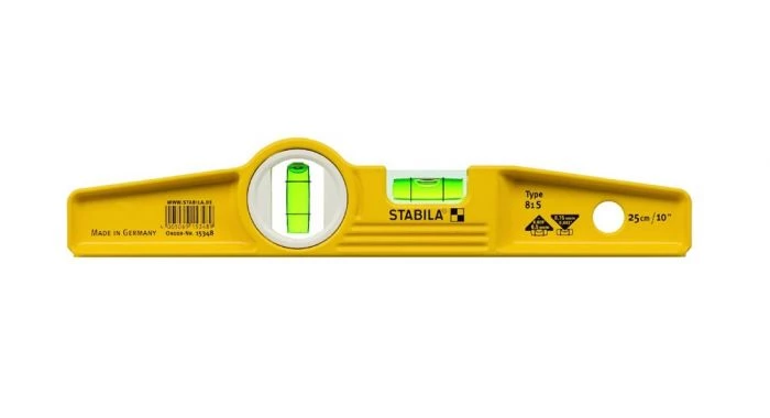 Niveau à bulle Stabila 2500 - Niveau à bulle Type 81 S Torpedo, 25 cm 3 Niveau à bulle Stabila 2500 - Niveau à bulle Type 81 S Torpedo, 25 cm