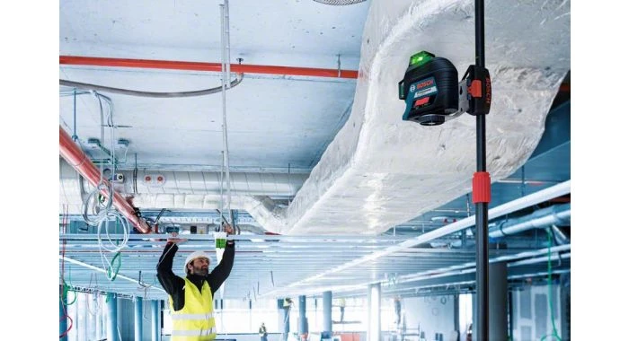 Laser à lignes croisées Bosch 0601063Y00 - Laser ligne GLL 3-80 G, pochette de protection, mire rouge, 4x batteries AA, coffre - 0601063Y00 7 Laser à lignes croisées Bosch 0601063Y00 - Laser ligne GLL 3-80 G, pochette de protection, mire rouge, 4x batteries AA, coffre - 0601063Y00 – Image 5