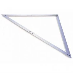 Équerre de menuisier Stanley 1-45-013 - Equerre Pliante Aluminium 1720 x 1220 mm