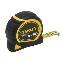 Mètre ruban rétractable Stanley 0-30-686 - Mètre Ruban Stanley Tylon 3m/10' - 12,7mm